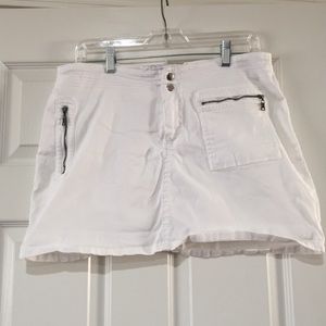 jordache Shorts - White Jordache Jean Skort jordache Shorts - White Jordache Jean Skort